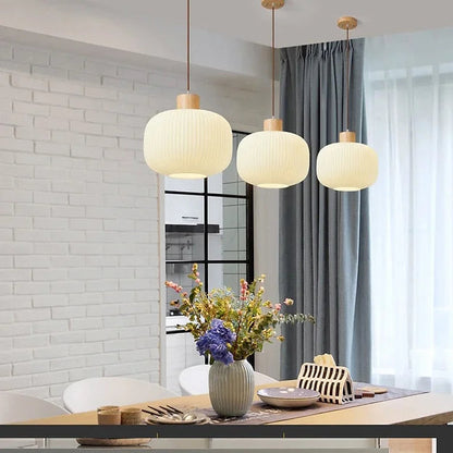 Classic Glass Hanging Lamp