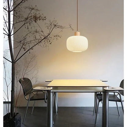 Classic Glass Hanging Lamp