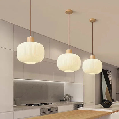 Classic Glass Hanging Lamp