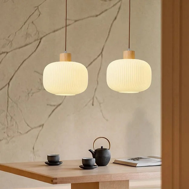 Classic Glass Hanging Lamp
