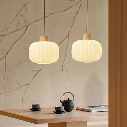 Classic Glass Hanging Lamp