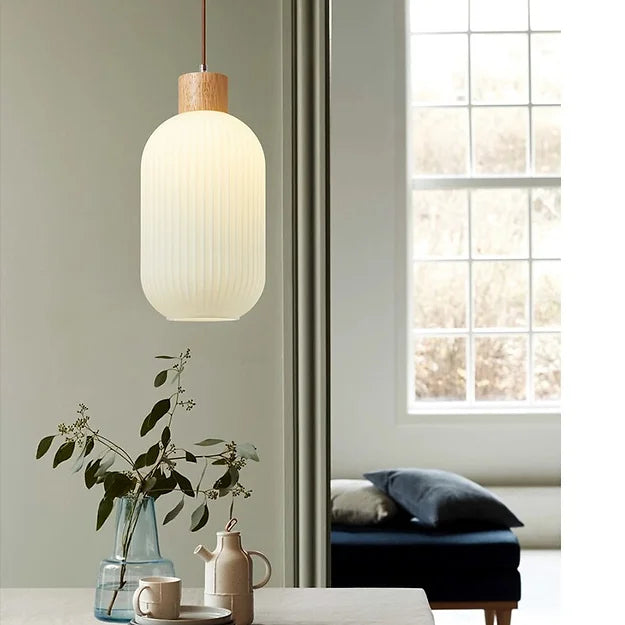 Classic Glass Hanging Lamp