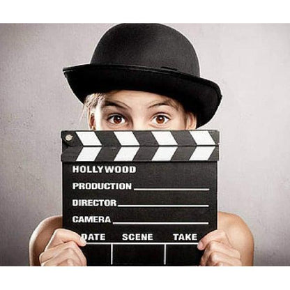 Film Mini Wooden Clapboard Sign