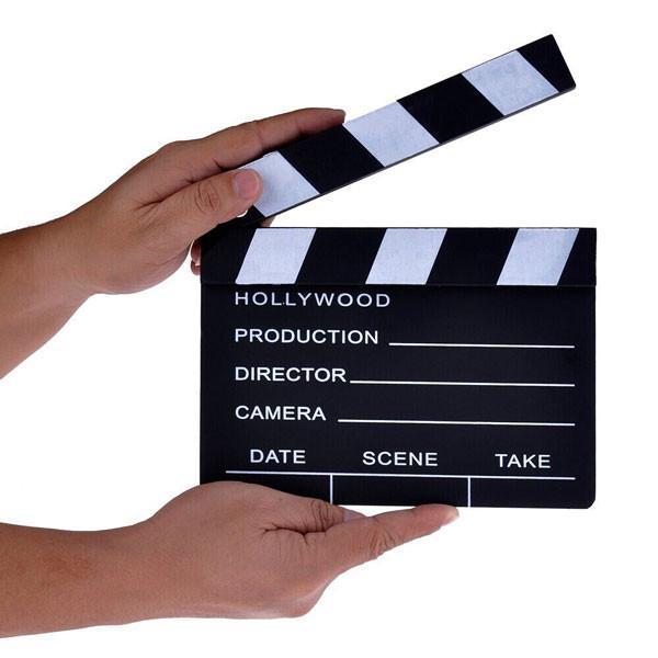 Film Mini Wooden Clapboard Sign - Cofik