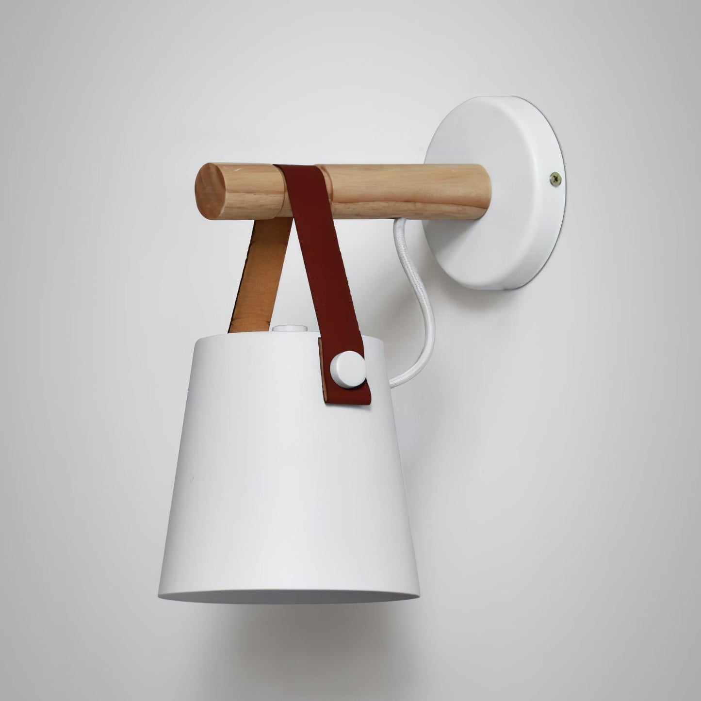Rustic Cone Shaped Wall Lamp