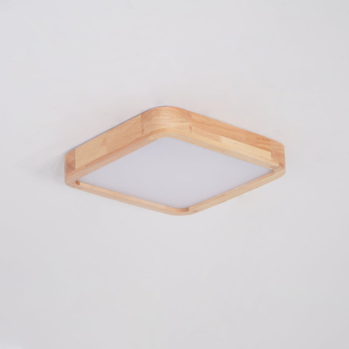 Natural Wood LED Pendant Light Fixture