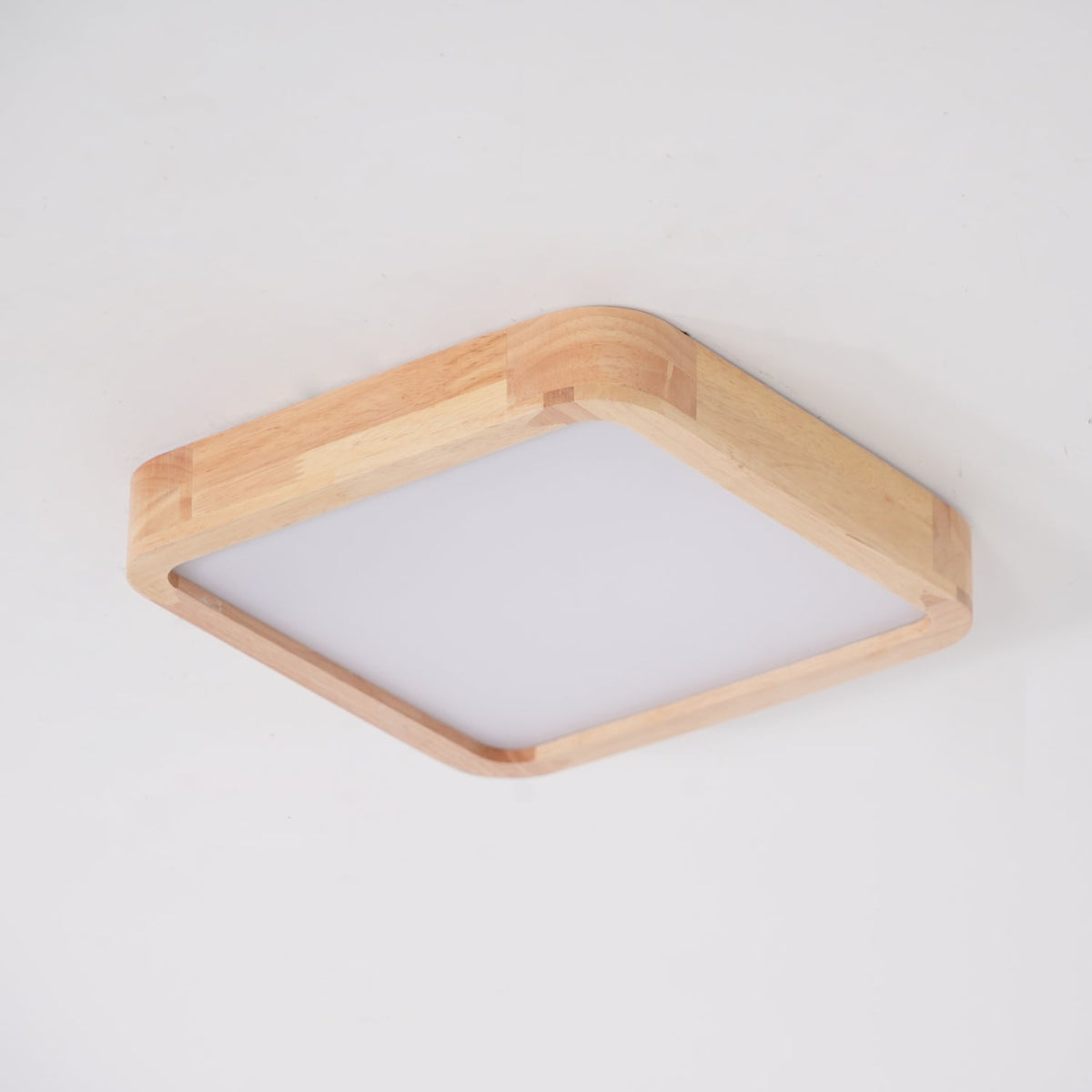 Natural Wood LED Pendant Light Fixture