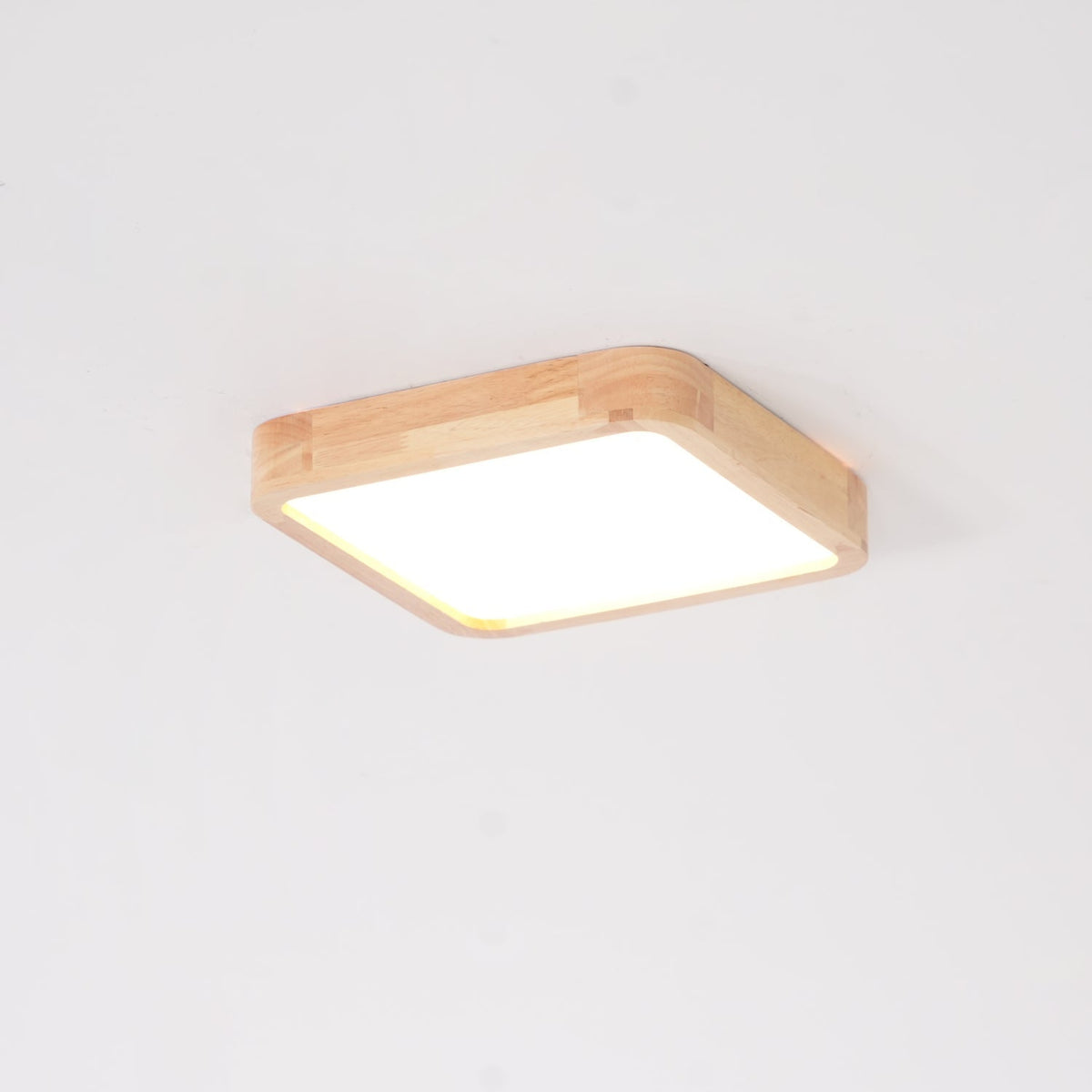 Natural Wood LED Pendant Light Fixture