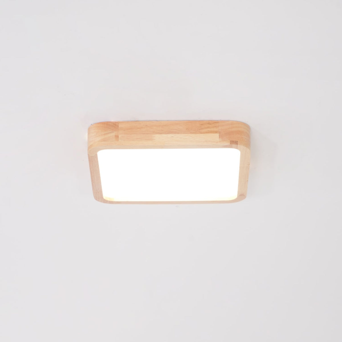 Natural Wood LED Pendant Light Fixture