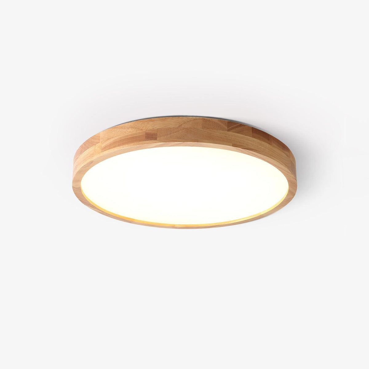 Natural Wood LED Pendant Light Fixture