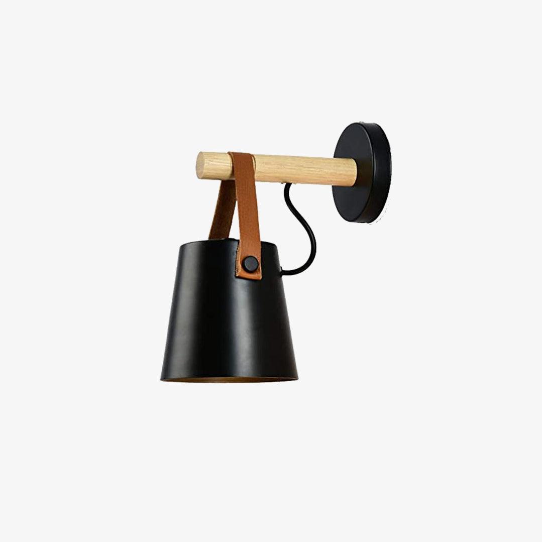 Rustic Cone Shaped Wall Lamp