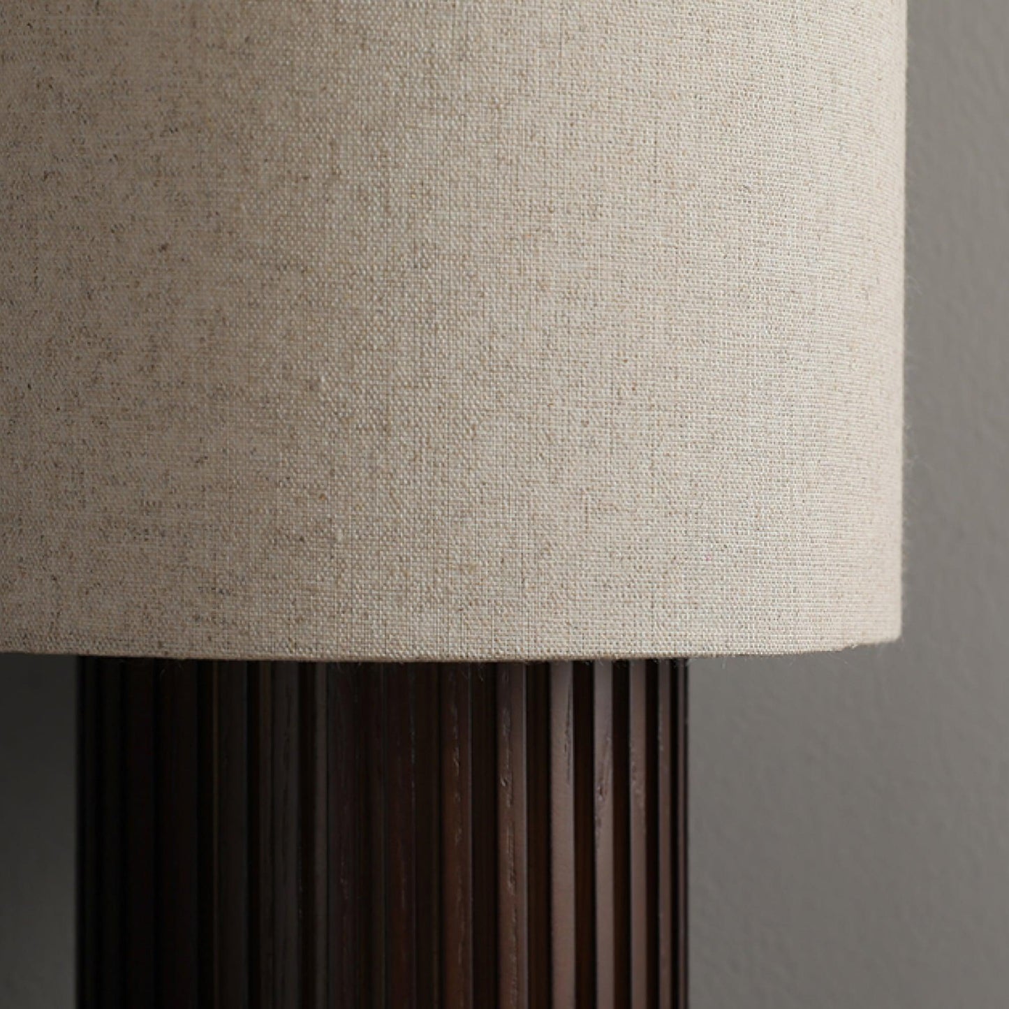 Rustic Wooden Floor Lamp