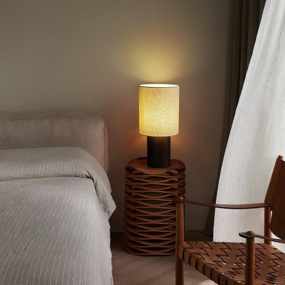 Rustic Wooden Floor Lamp