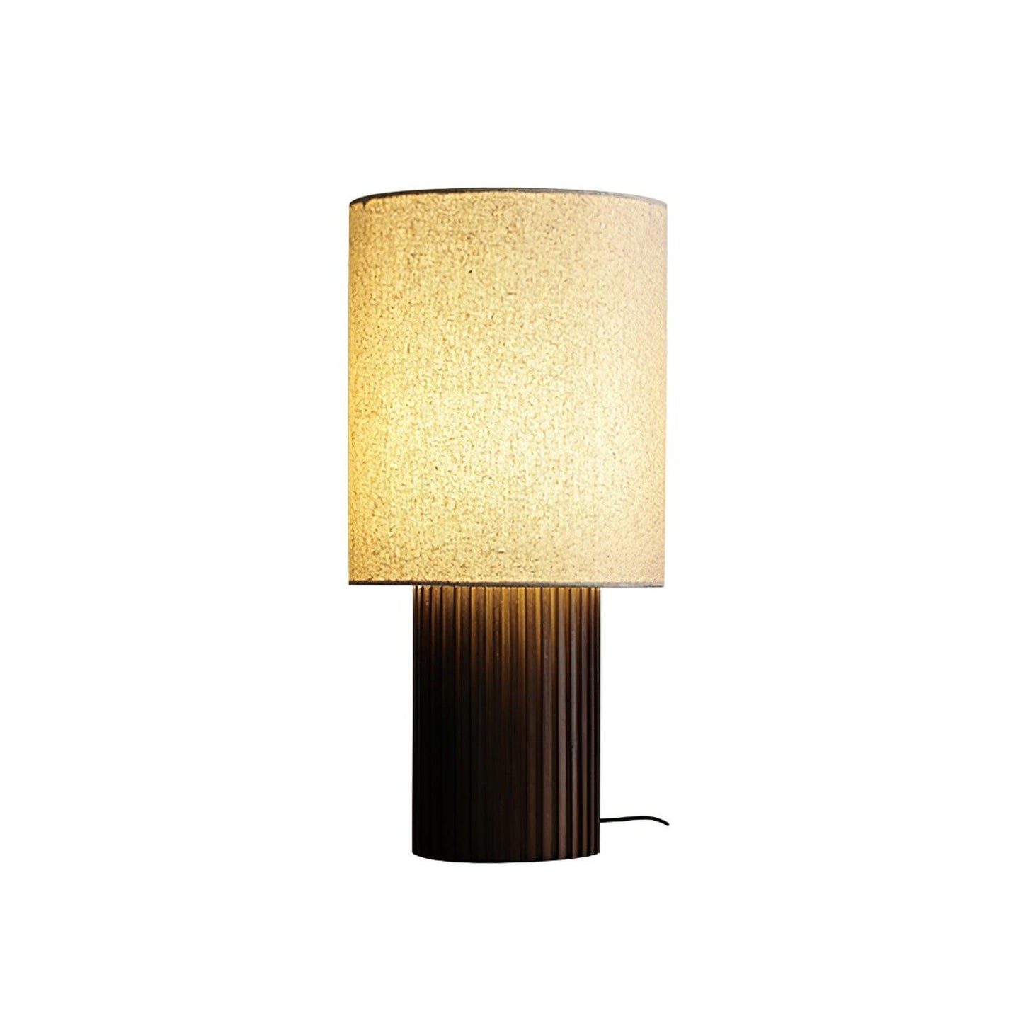 Rustic Wooden Floor Lamp