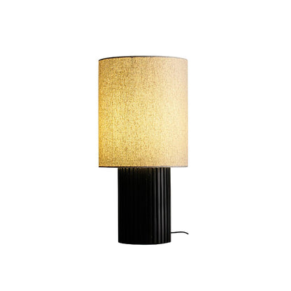 Rustic Wooden Floor Lamp