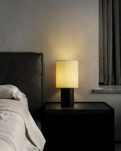Rustic Wooden Floor Lamp