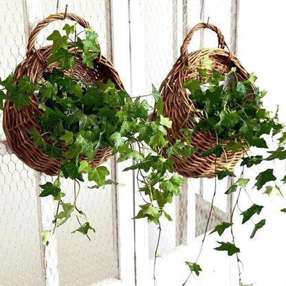 Natural Fiber Hanging Basket Planter - Cofik
