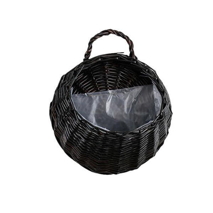 Natural Fiber Hanging Basket Planter