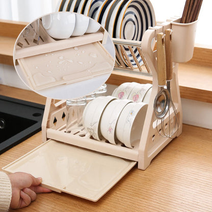Compact Dish Rack Tray