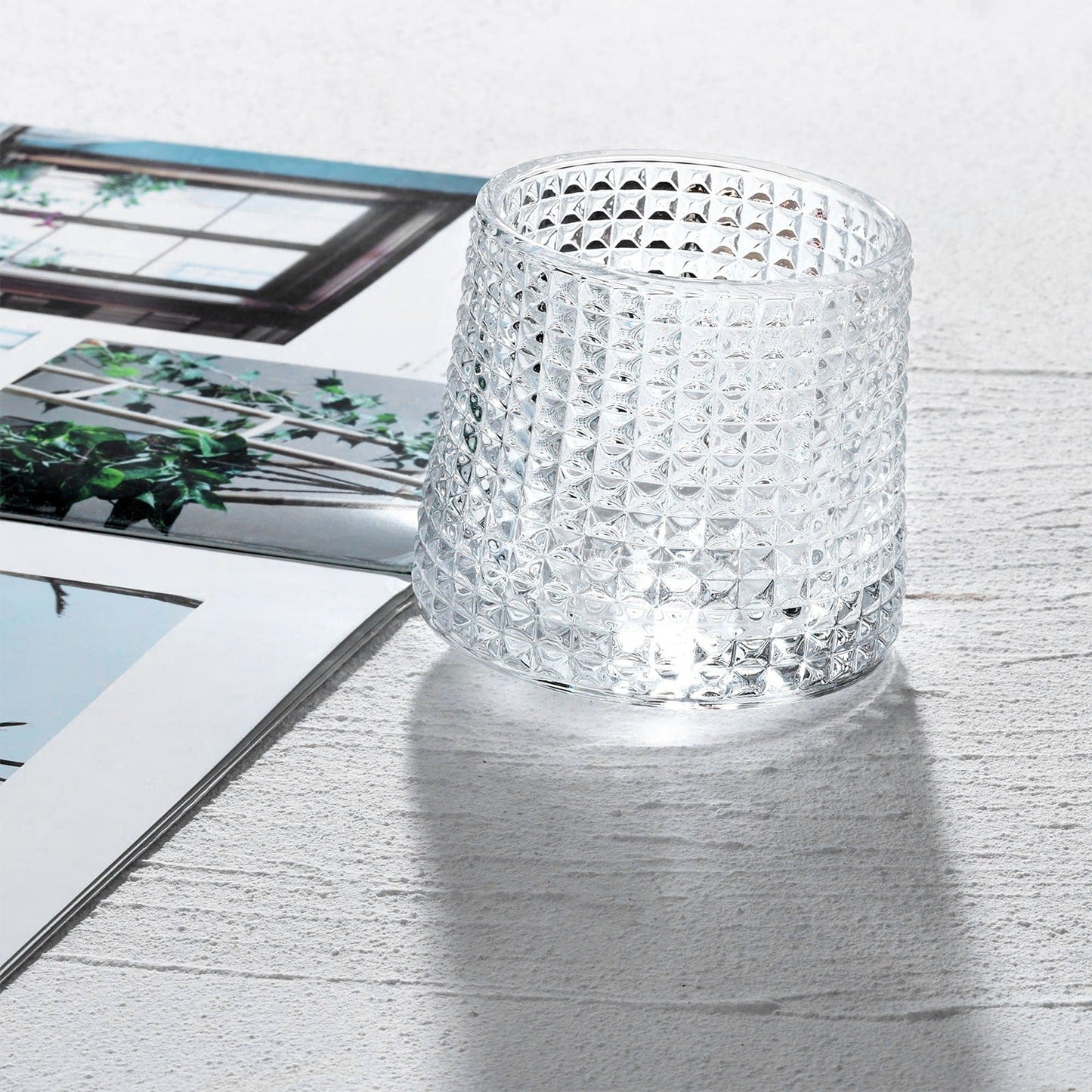 Premium Rotating Whiskey Glass Set
