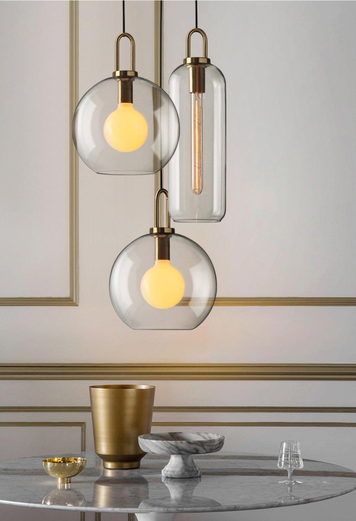Stylish Glass Pendant Ceiling Light