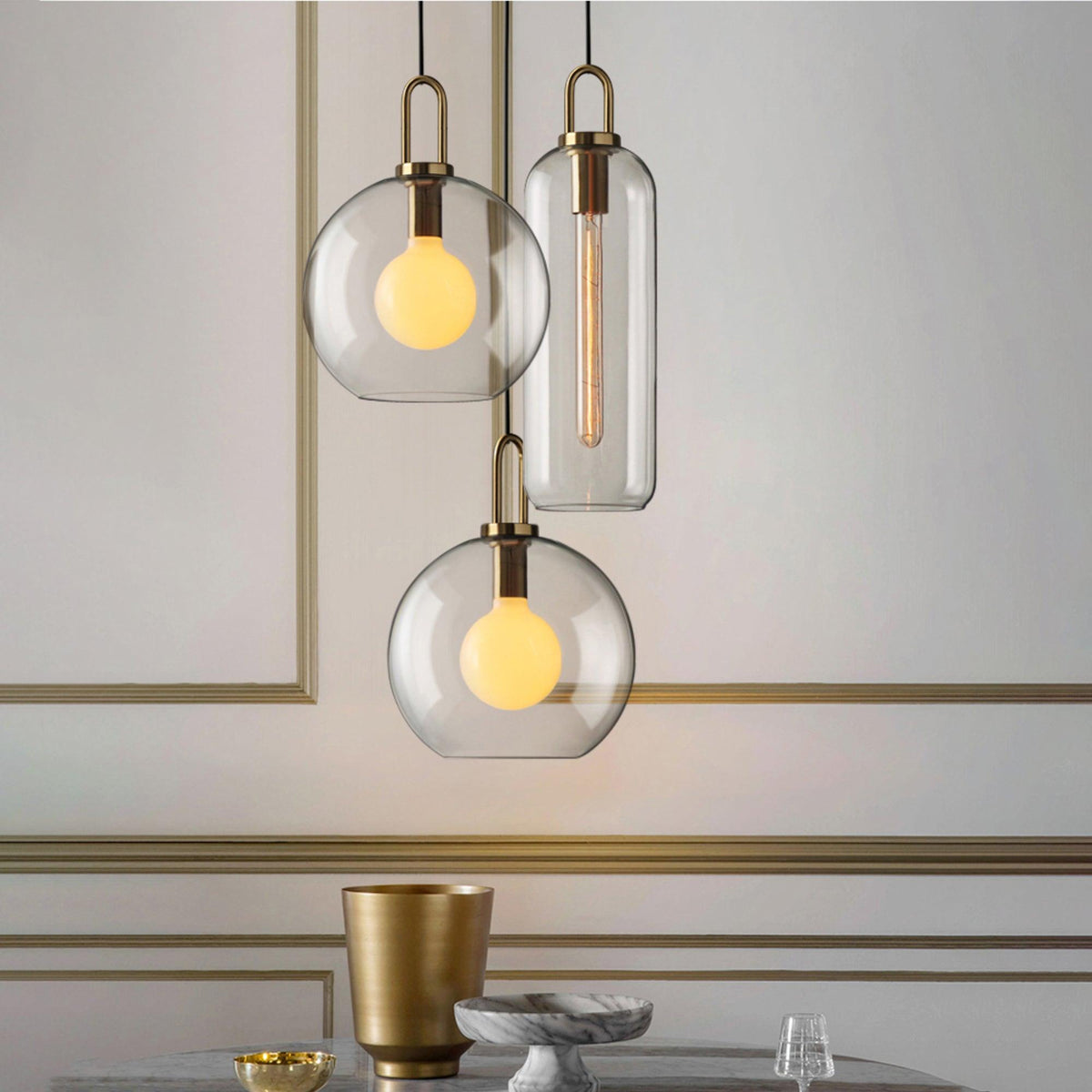 Stylish Glass Pendant Ceiling Light