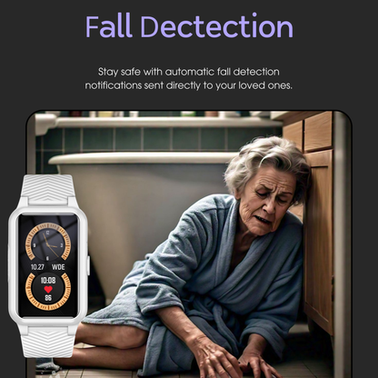 Elderly GPS Watch with Fall Alert and Tracker