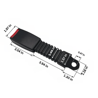 Universal Car Seat Belt Extender for Extra Comfort
