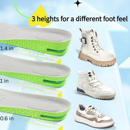Comfortable Height Increasing Arch Support Insoles