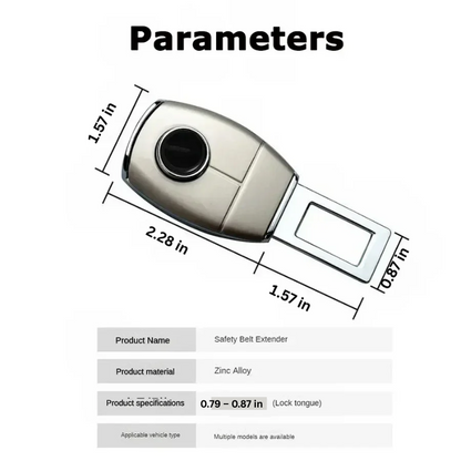 Easy Fit Car Safety Belt Extender
