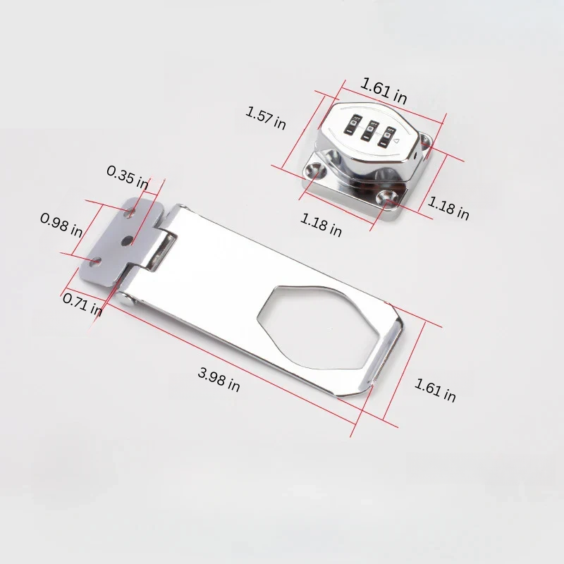 Safe Storage Lock with 3 Digit Combo Lock