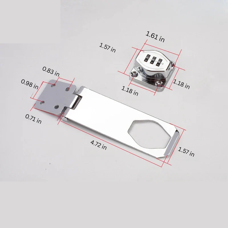 Safe Storage Lock with 3 Digit Combo Lock