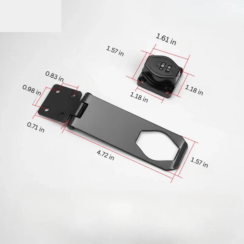 Safe Storage Lock with 3 Digit Combo Lock