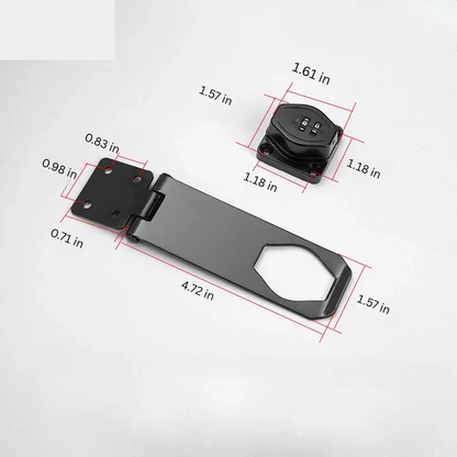 Safe Storage Lock with 3 Digit Combo Lock