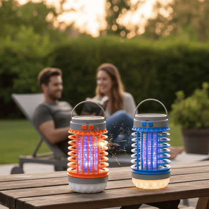 Portable Solar Powered Mosquito Killer Lantern Lamp