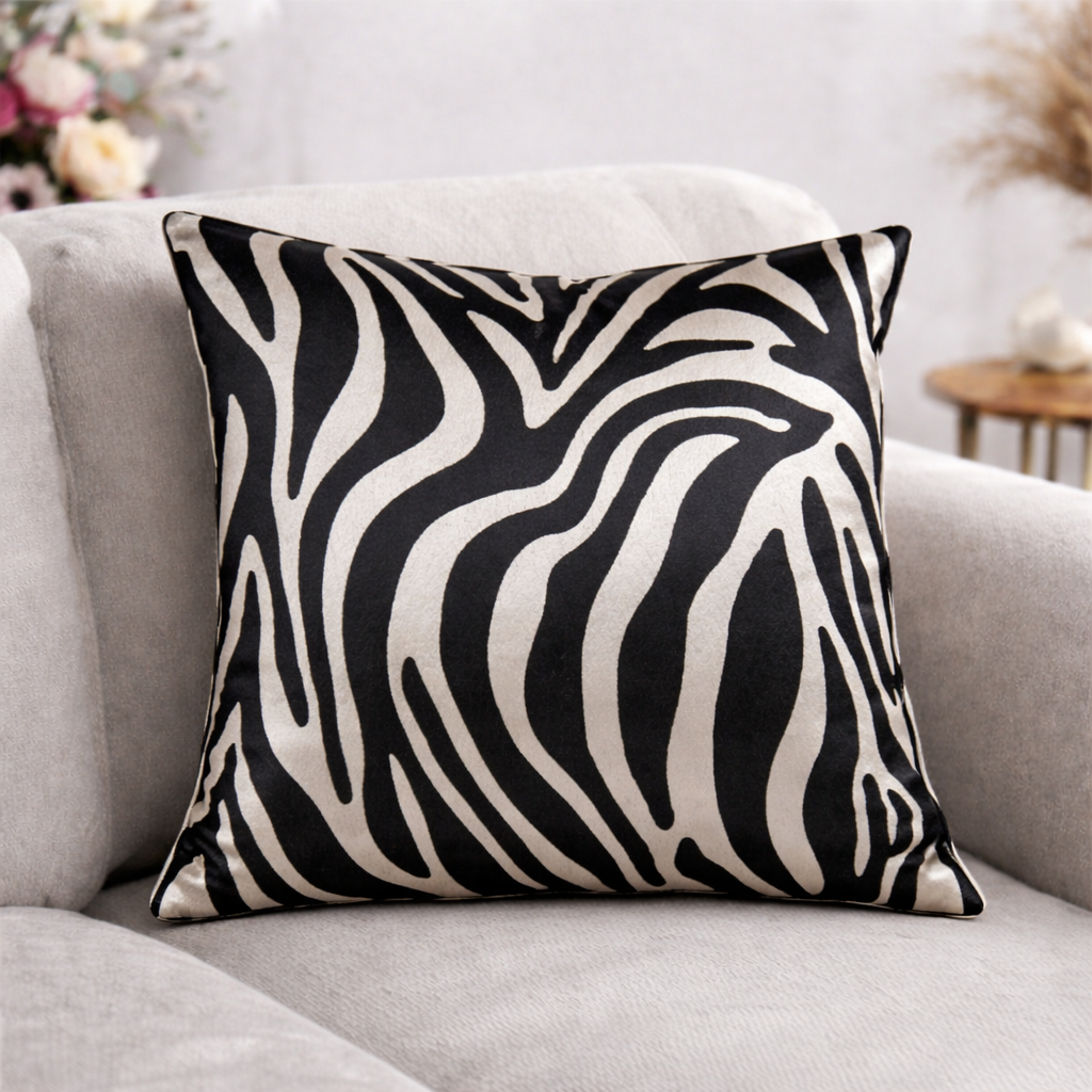 Gold Velvet Decorative Pillow Cover