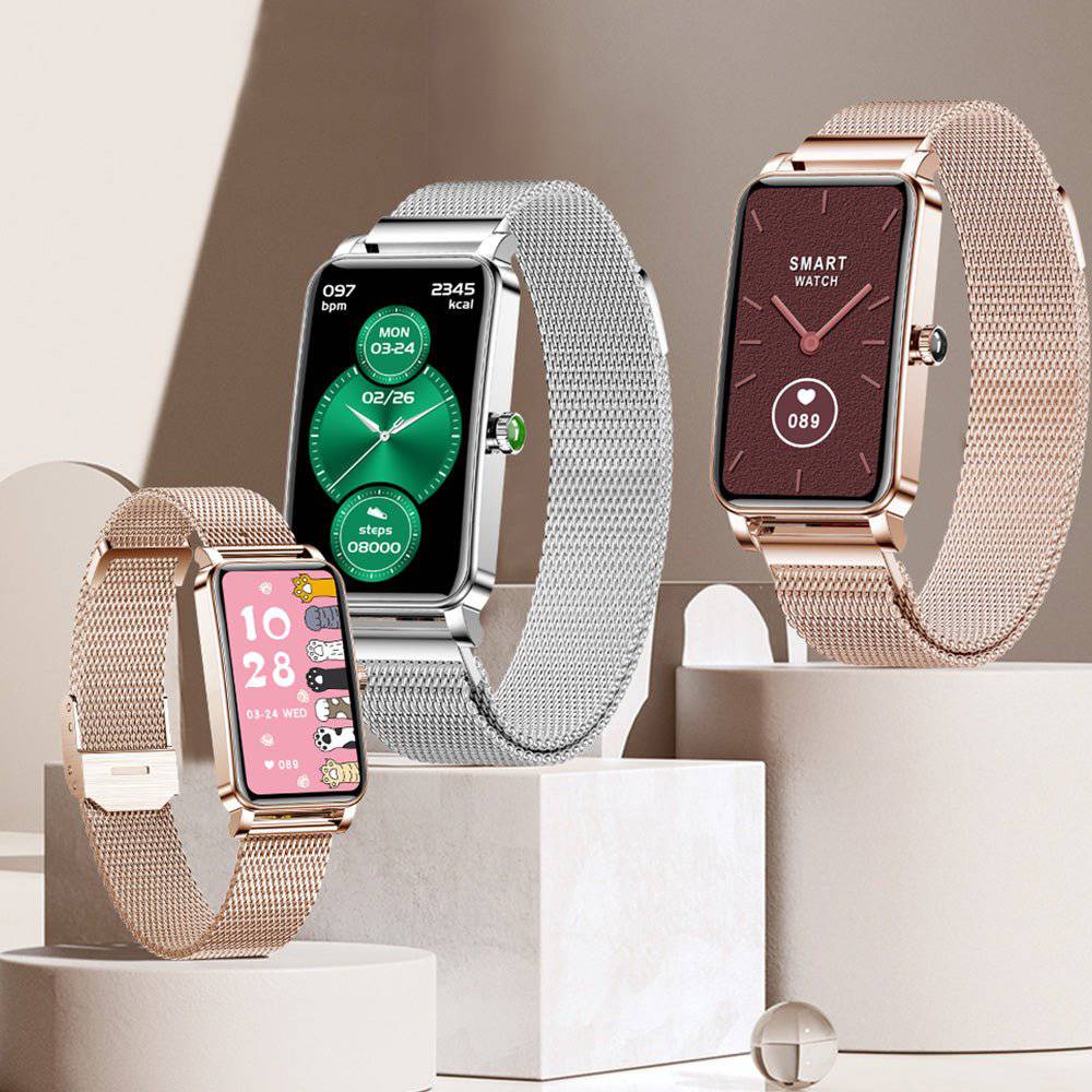 Women's Slim Fitness Smartwatch with Heart Rate Monitor