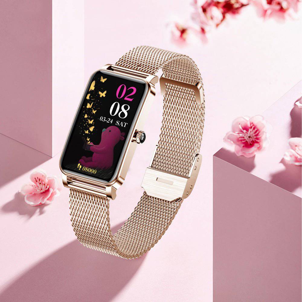 Women's Slim Fitness Smartwatch with Heart Rate Monitor