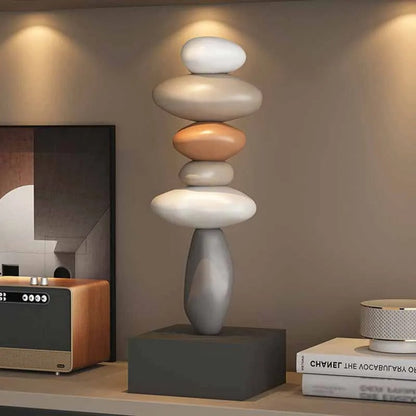 Serenene | Natural Rock Balance Table Decoration