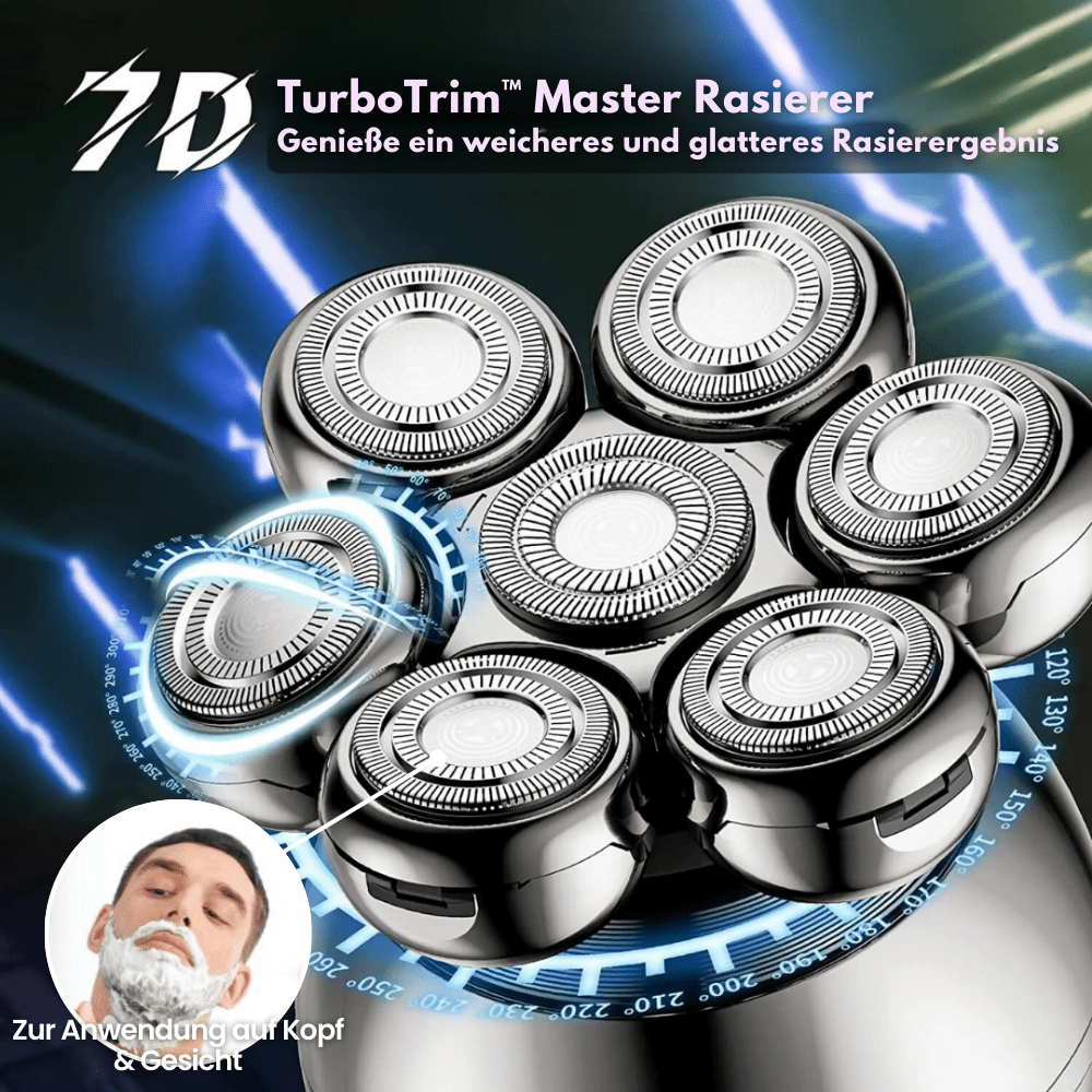 Waterproof Rechargeable Electric Shaver for Men