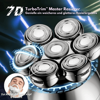 Waterproof Rechargeable Electric Shaver for Men