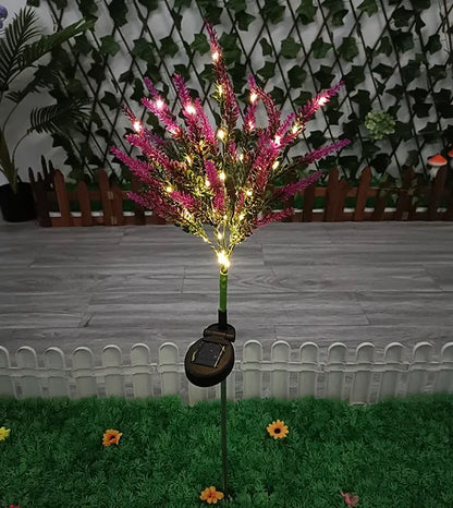 Colorful Outdoor Solar Powered Garden Lights