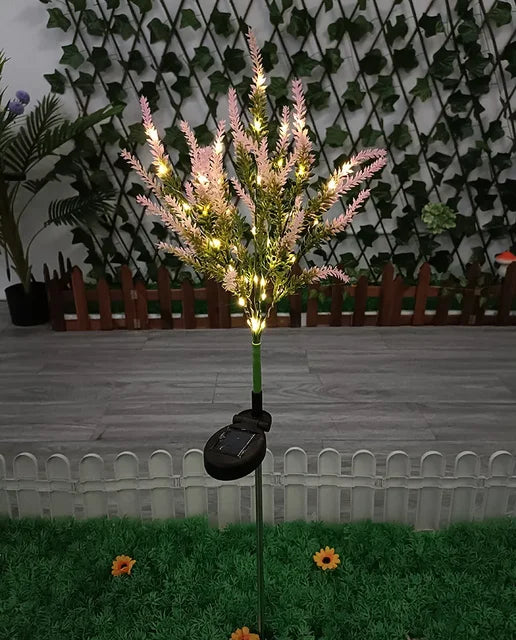 Colorful Outdoor Solar Powered Garden Lights