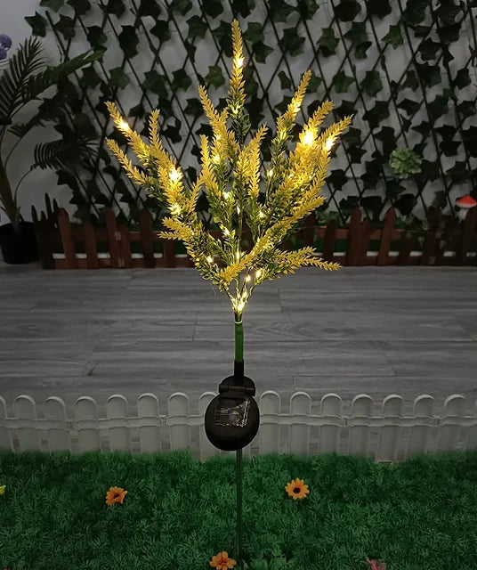 Colorful Outdoor Solar Powered Garden Lights