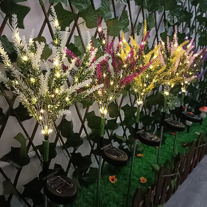 Colorful Outdoor Solar Powered Garden Lights