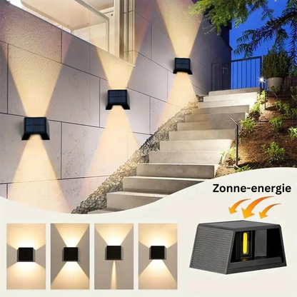 Outdoor Solar Powered LED Wall Lights - Cofik