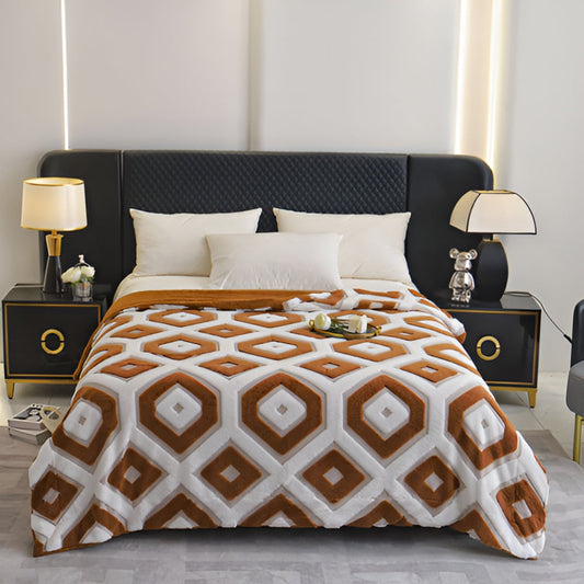 Cozy Plush Throw Blanket - Soft Machine Wash Blanket - Cofik