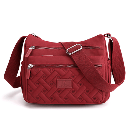 Waterproof Nylon Crossbody Messenger Bag