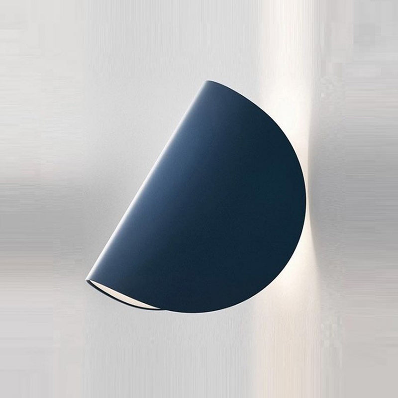 Contemporary Metal LED Color Changing Wall Lamp