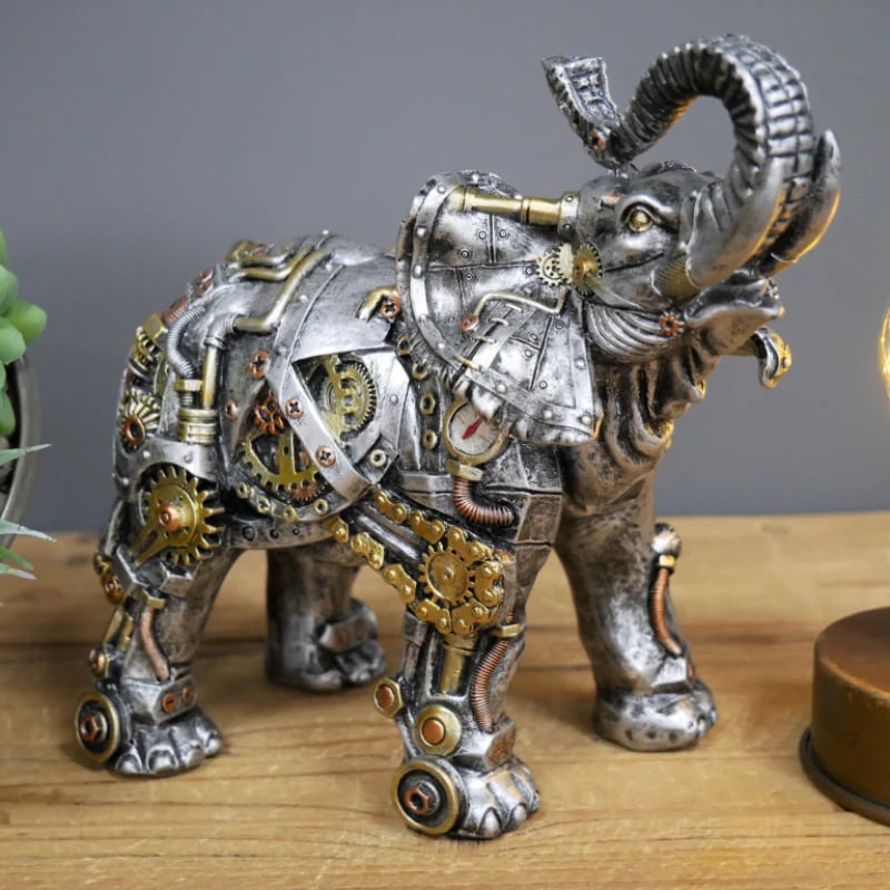 Steampunk Animal Figurine Collection
